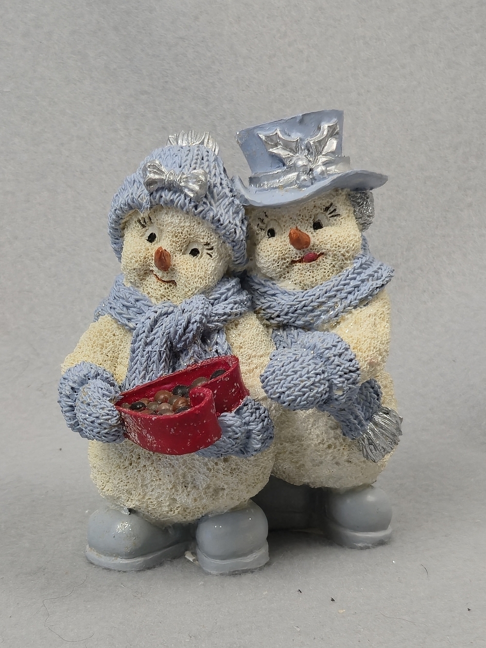 Vintage 1999 Encore Group Snow Buddies Figurine Sweets For Sweet Valentine Decor